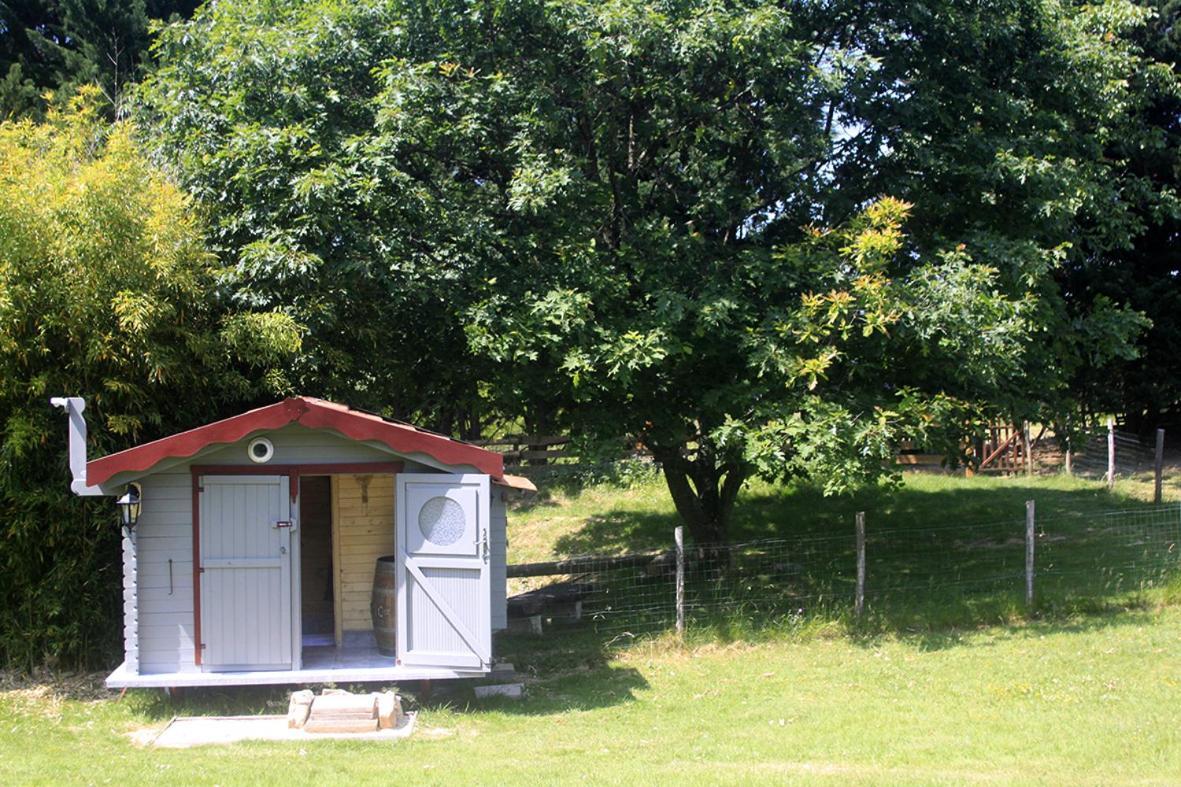 Tente Trappeur Ada, Au Jardin De La Vouivre Saint-Vincent-en-Bresse Esterno foto