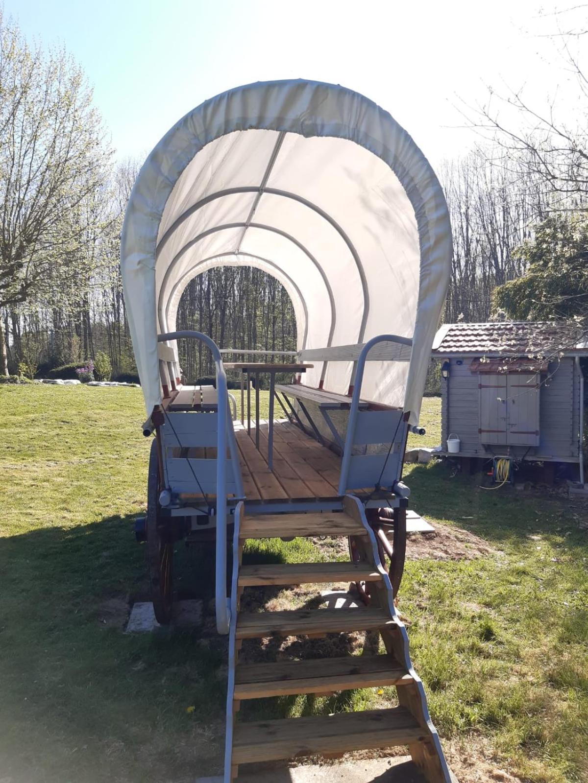 Tente Trappeur Ada, Au Jardin De La Vouivre Saint-Vincent-en-Bresse Esterno foto